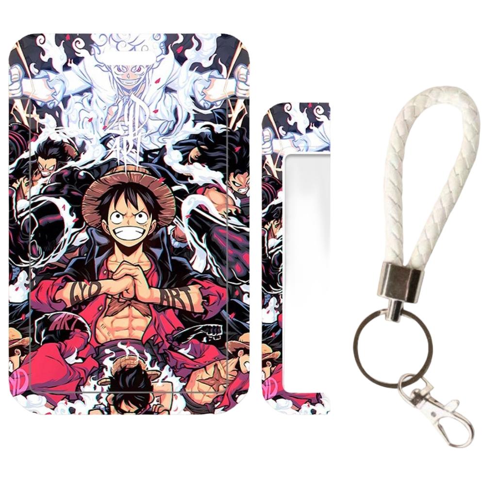 Anime Cartoon Credential Holder Keychains Neck Lanyard Designed For Pass Card Anime Credit Card Holder Keychain Straps