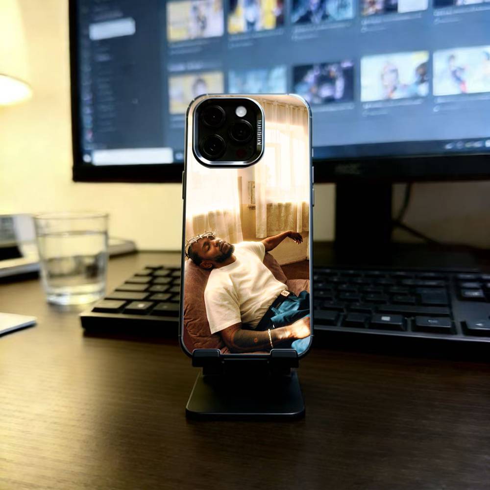 

Чехол для телефона рэпера K-Kendrick Lamar для iPhone 17,16,15,14,13,12,11 Plus,Pro Max,XS, Цветной Серебристый Черный Чехол iPhone15