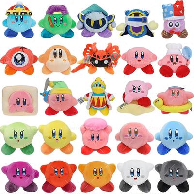 25 Estilos Lindo Y Encantador Star Kirby Kirby Gris Kirby Fantasma Rosa Azul Verde Rojo Peluche Adorable Star Kirby Muñeca Corazón Niño Fecha de Nacimiento Regalo