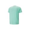 Puma Letter Print Crew Neck Short Sleeve T-Shirt Men Tops Mint-Green 538594-01
