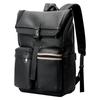 Bopai Men's 16-inch Leather Business Travel Backpack
