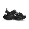 Li-Ning Soft Rebound Shock-Absorbing Wear-Resistant Breathable Thick-Soled Slippers and Sandals Women Footwear Black AGUU002-1