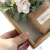 Wooden Faux Flowers Wall Decor 3D Imitation Flowers Decoration Hydrangea Wall Decor  Home