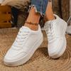 2026 Spring and Autumn New Arrival Simple Comfortable Breathable Versatile Laced Women's Casual Sneakers