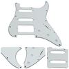 Electric Guitar Pickguard 11 Hole Mirror Surface for FD Musical Instrument AccessoriesWhite