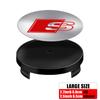 4 PZ 60/63/68mm Stile Auto Coprimozzo Centrale Cerchione Tappo Mozzo Emblema Per AUDI S RS A3 A4 B8 8P 8V A6 A5 Q5 B7 B6 B9 Q7 A1 A7 Accessori