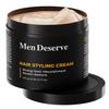Les hommes méritent - Crème coiffante (100g) | Fournit une Tenue Forte & de la Nutrition | Sans Paraben & Sans Sulfate | Crème Capillaire Non Grasse pour Hommes à la Noix de Coco