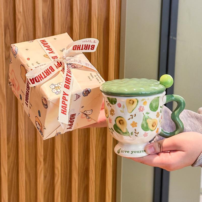 Send Girls Birthday Gifts, Ceramic Mugs, Souvenirs, High-value Couples Drinking Cups, Girlfriends Practical Gift Boxes