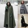 Coat Women Trench Open Front Cardigan Jacket Coat Cape Cloak Poncho Plus