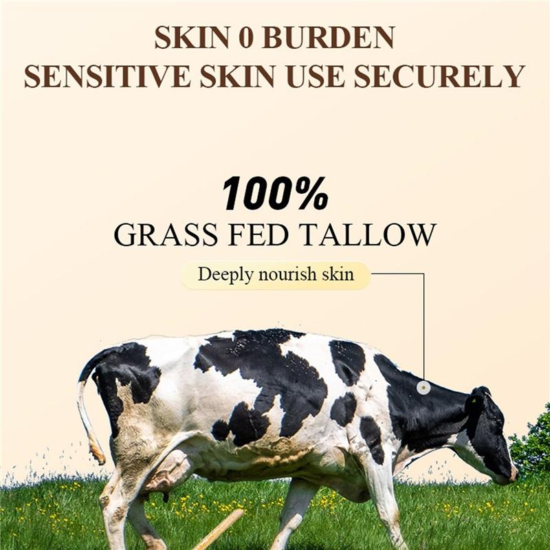 60g Beef Tallow Paste For Skin Care Beef Neck Balm Grass Fed Tallow Wild Honey Skin Moisturizer Face And Body