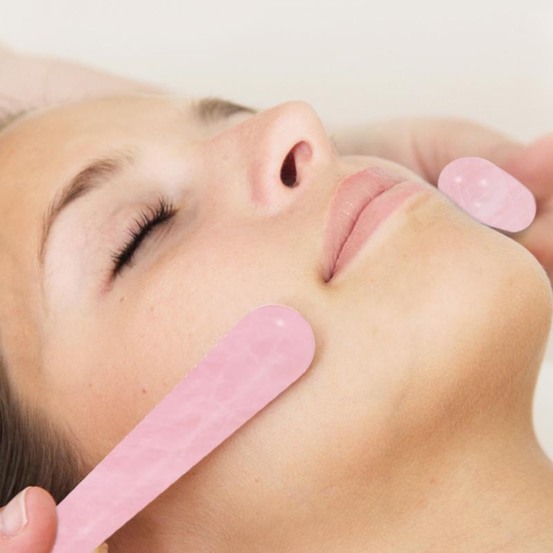 Rose Quartz Jade Gua Sha Board Acupuncture Massage Natural Face Lifting Stone Guasha Scraping Facial Gouache Pink Quartz Massage