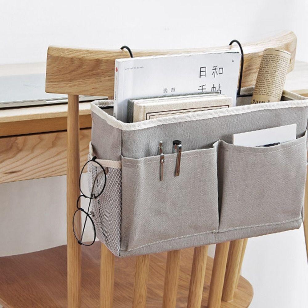 Crib Organizer Bedside Storage Bag Bed Holder Hanging Basket Convenient Sofa Side Bag  Bedroom