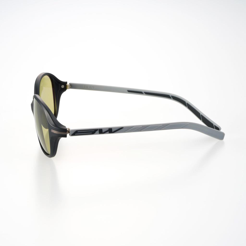 Bunny Walk Golf Sunglasses Matte GREEN FOCUS [BUNNY WALK] BW-029 BW-0293G Black/Gray