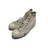 Converse Kith X Chuck 70 High Natural Monogram Unisex Sneakers Cream Egret 171865C