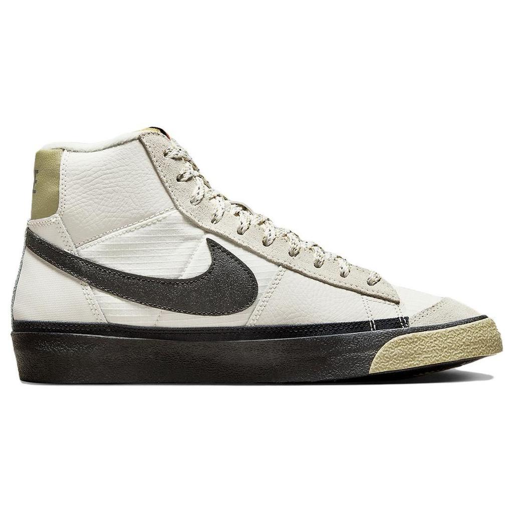 Nike Blazer Mid Pro Club Remastered - Phantom Neutral Olive Men Sneakers Cream Dark-Russet Black FB8891-002