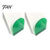 Clear Book Organizer for Office 1 Pair Acrylic Bookends, Ends Holders Shelves, Decorative Arch Modern L Shaped Support Stopper, Bookshelf Bedroom