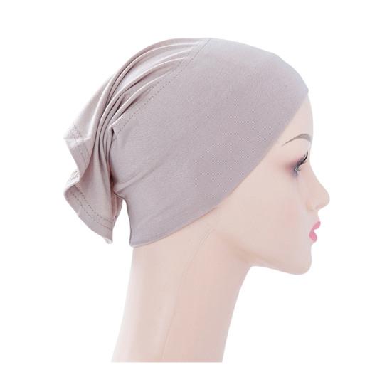 Women Turban Hat Modal Ethnic Top Hat Lightweight Breathable Hair Bag Elastic Fit Outdoor Activities Headwear