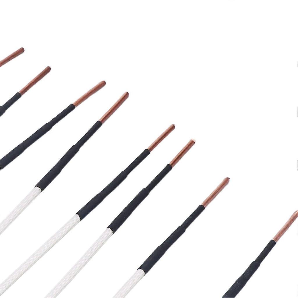 6 Stück Induktionsheizspulen-Set 2,5 mm Messingkern 20 30 40 50 mm Freiformende Flachtyp-Induktionsheizdrähte
