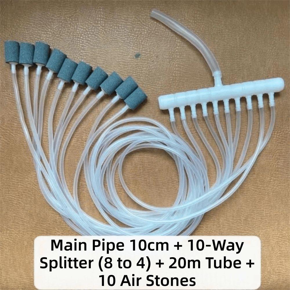 1 Kit Set 4/6/8/10/12/14Way Oxygen Pump Diverter Aquarium Air Valve Fish Tank Aquarium Aeration