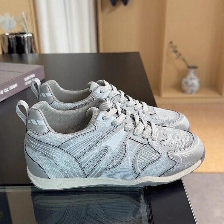 Fashionable Flat Bottomed Retro Lazy German Training Shoes Casual Versatile Sports Shoes Mesh Breathable Casual Shoes Girl