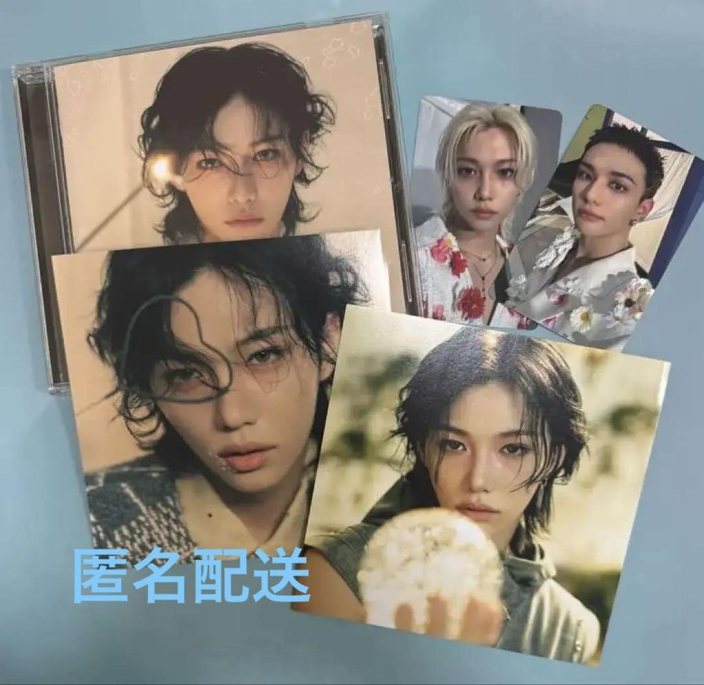 [USED] Stray Kids Hollow Felix FC Edition CD (opened) Tower Records Trading Card Hyunrix