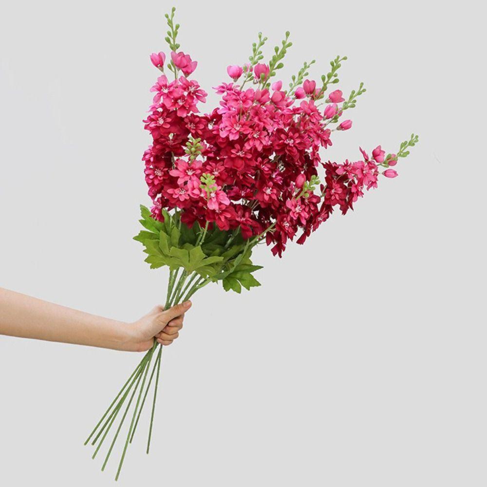 Long Stem Silk Flowers 84 CM Length Fake Flower Branch Artificial Long Stem Flowers Home Decor
