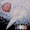 Nail Art Micro Zircon, Glass Crystal Sand Bare Diamond Pointed Bottom Rhinestone Diy Nail Art Accessories