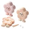 Creative Flower Shaped Tooth Storage Box Baby Tooth Keepsake Organizer Small Portable Container for Kids Boys Girls Tooth Collection
