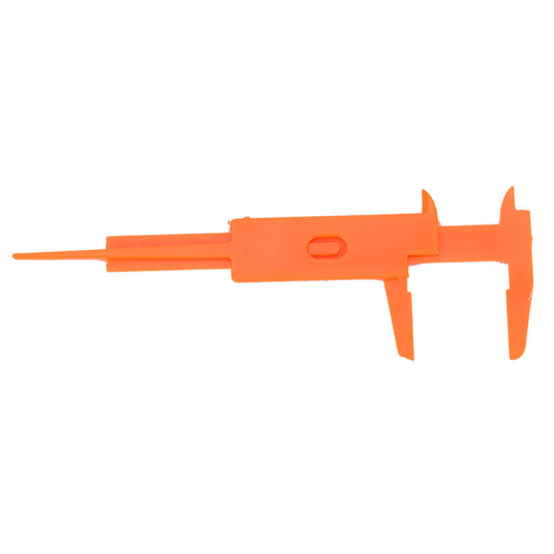 1 Pezzo Mini Righello di Plastica Scorrevole 80mm Calibro a Nonio Strumenti di Misura