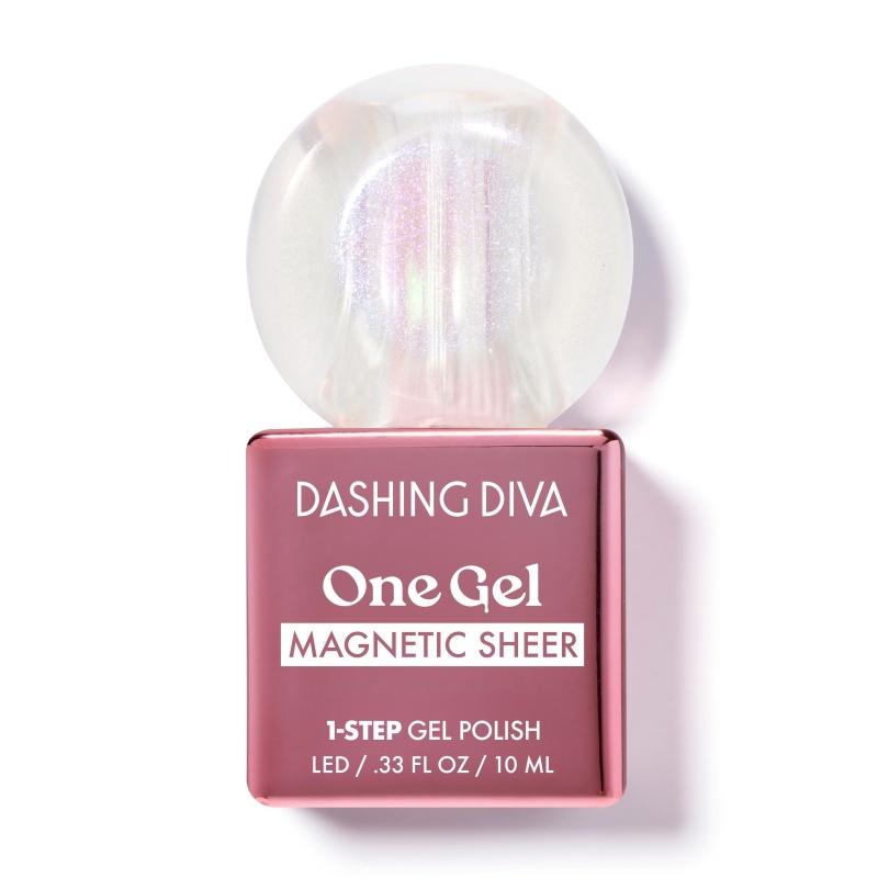 

DASHING DIVA One Gel (Color/Magnetic) & Care/Tool 25 Types Magnetic Aurora Topper