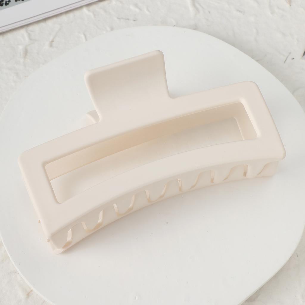 Korean Style Solid Color Frosted Big Crab Hair Claws 13CM Large Shark Clips For Women Ponytail Clip Hairpins Barrettes Headwear