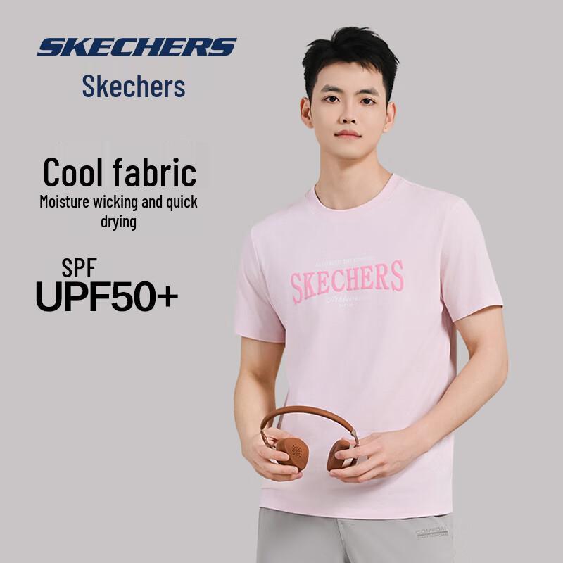 Skechers Unisex Summer Breathable Short Sleeve T-Shirt