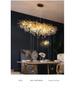 French Luxe Crystal Water Drop Chandelier - Living Room & Dining