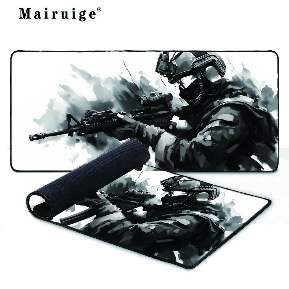 Waterproof Pad 900x400 Soldiers' Assault Gamer Stuff Office Desk Accessories Mousepad 900x400x3mm Xxl Desk Pad Mouse Carpet