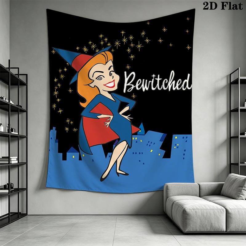 Bewitched Pattern Home Decor Tapestry, Wall Hanging, Decorative RV Wall Cloth.XGT0914111