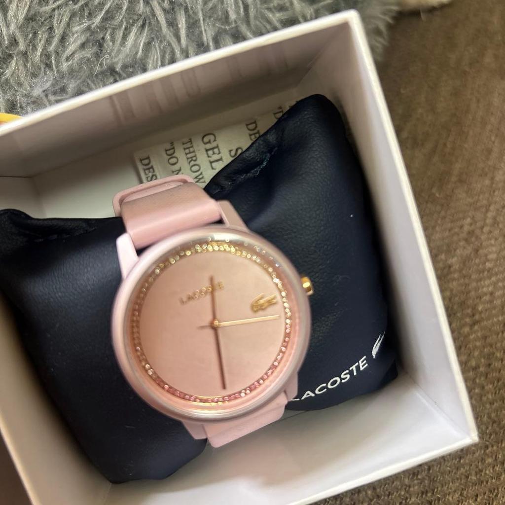Used LACOSTE Ladies Watch Pink