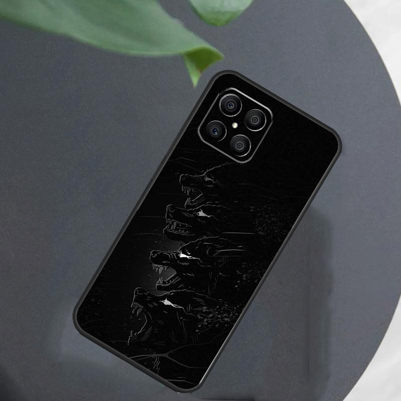 

wolf art black For Honor Magic 8 7 6 Pro Case For Honor Win RT X9d X9c X9b X9a X8c X8b 50 70 90 200 400 Lite Honor Magic6 Pro