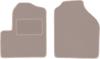 Beige Velour Floor Mats For: Ford Transit Connect Kombivan (2003-2012)