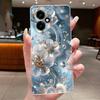 For Honor 400 5G Global Case DNY-NX9 Clear Soft TPU Silicone Butterfly Flower Cover For Huawei Honor400 Pro 5G Phone Shell Funda