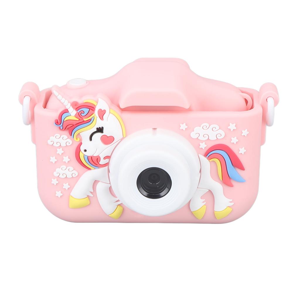 Kinderkamera, niedliches Doppelobjektiv, Autofokus, Fotografie, Videoaufnahme, Gaming, Musik, Digitalkamera, Spielzeug