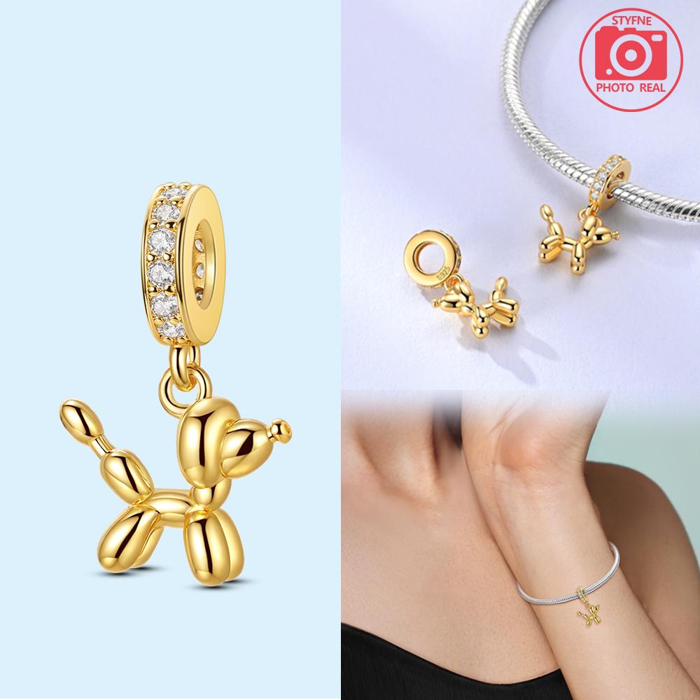 Подвеска для кошки с покрытием из меди Идеально подходит для бусин-шармов с покрытием из меди Аутентичные браслеты для изготовления ювелирных изделий