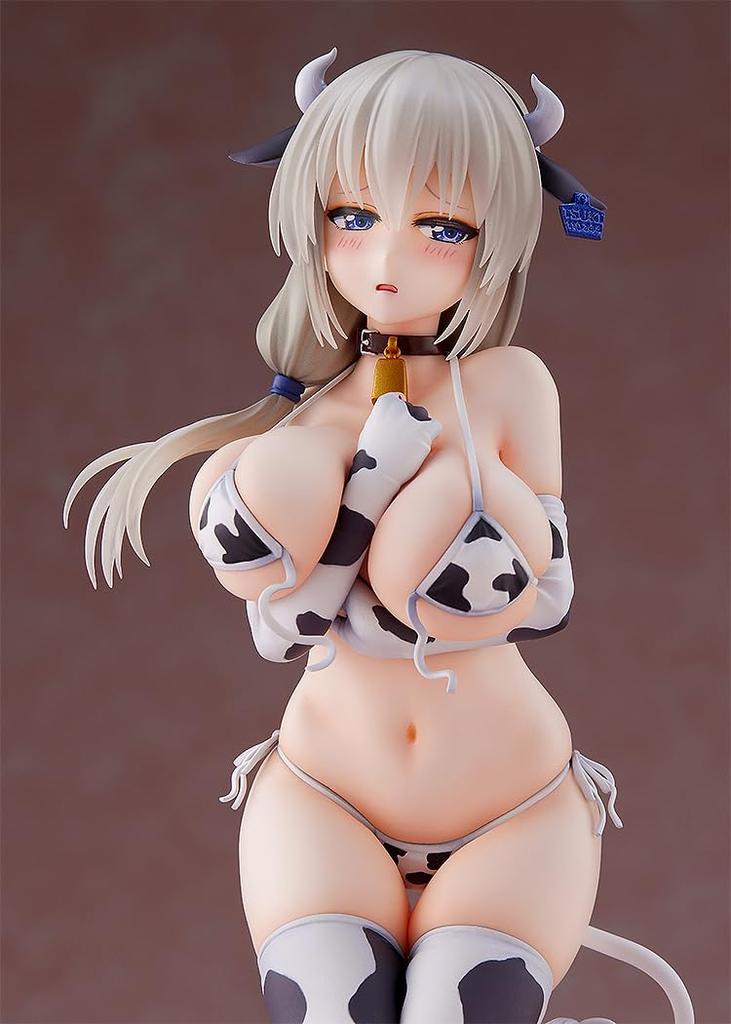 Wave Möchte Uzaki Tsuki Druck Maßstab PVC Figur Uzaki-chan Raus! aufhängen [Kuh-Bikini] 1/7 Vorbemalt [Teilweise ABS] Neuauflage