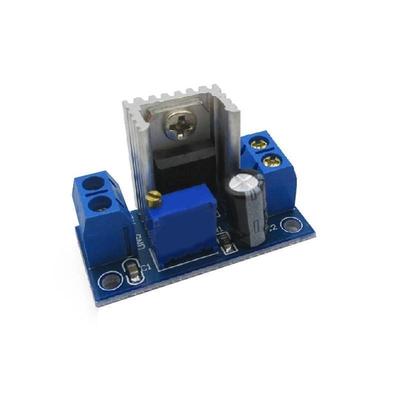 LM317 Justerbar spänning linjär regulator Strömförsörjning DC-DC Down Buck Converter Board Module