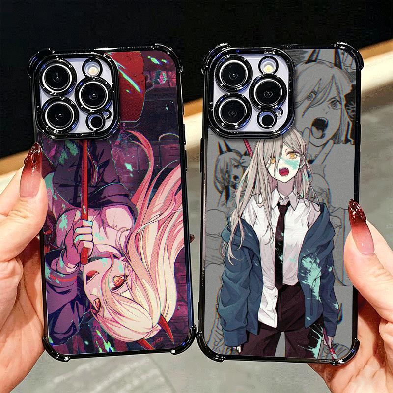 Anime Character Power CSM Soft Phone Case For Xiaomi Poco X7 X8 Pro Max X6 X5 X3 F8 Ultra F7 M8 M7 M5S Redmi 15C 15A 15 14C 13C