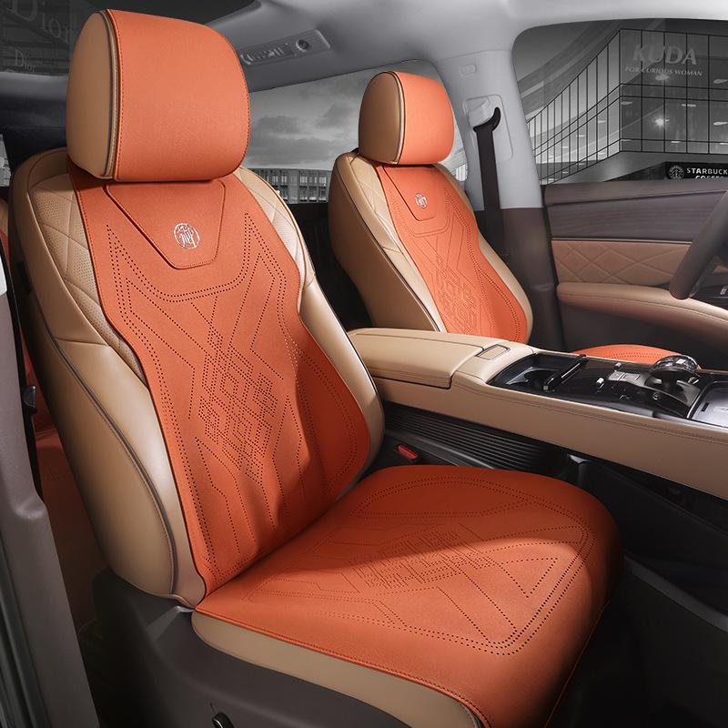 Buick LaCrosse & GL8 Suede Car Seat Cushion - All Seasons Saddle Design