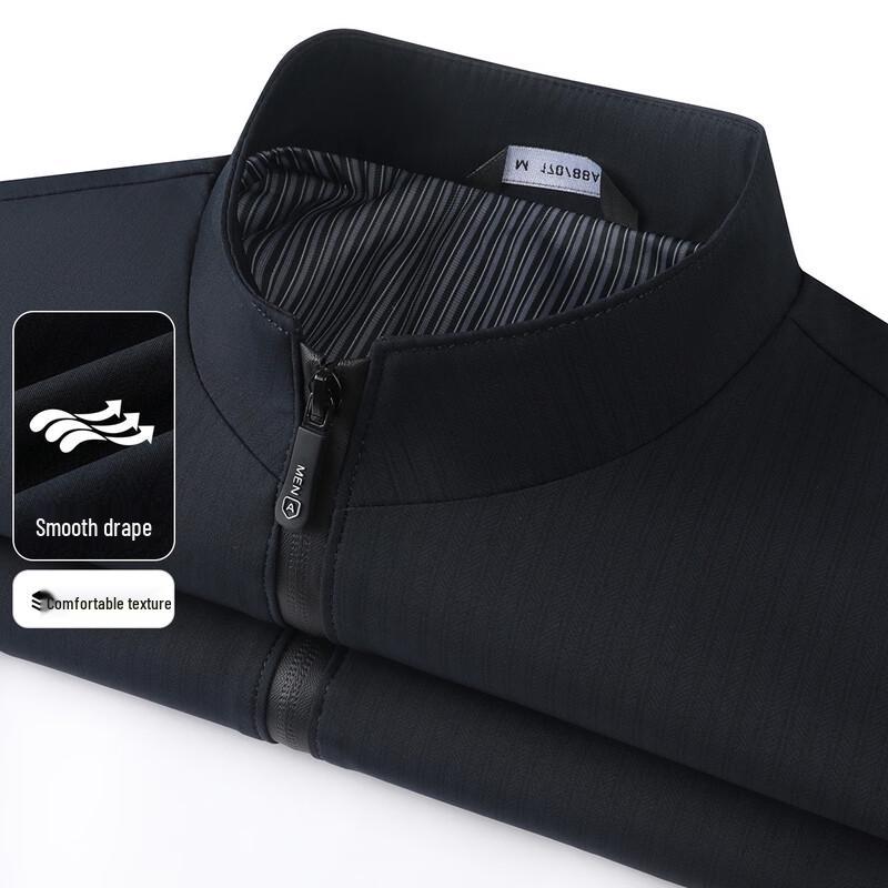 SNOWFLYING Men s Casual Baseball Collar Jacket 2XL серый