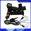 White Screen Throttle Lock & 3-Speed Display for E-Bikes