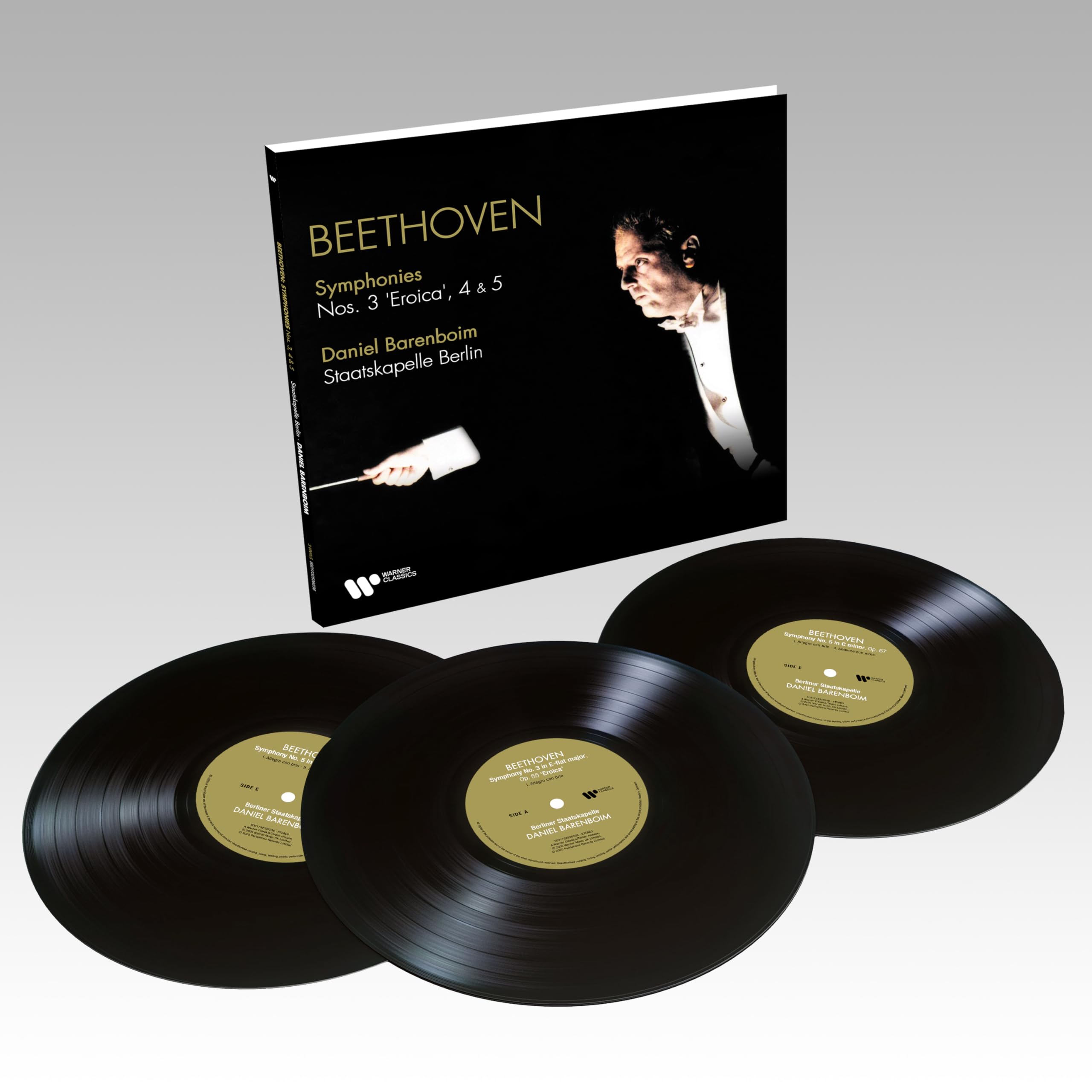 

Beethoven: Symphonies 3, 4 & 5 (Vinyl) [Analog]