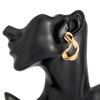 Elegant, Fashionable Gold Women' Dangling Earrings