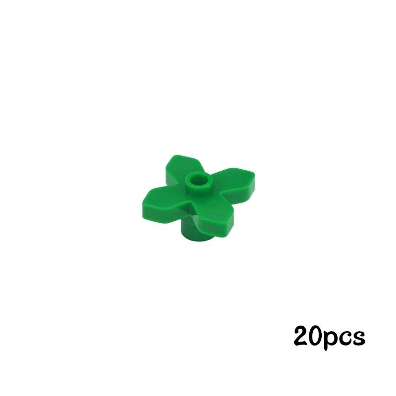 Non-Toxic Moc Building Blocks Plant Bush Tree Flower Grass Diy Buildingparts Creative Bricks 2417 2423 4727 6255 30176 33291 32607 Toys